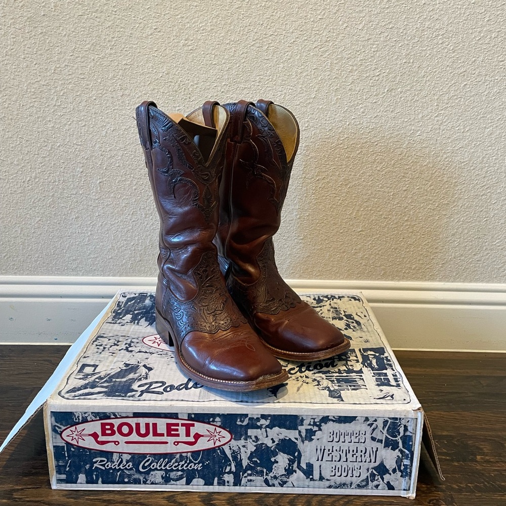 Boulet Bottes Western Boots